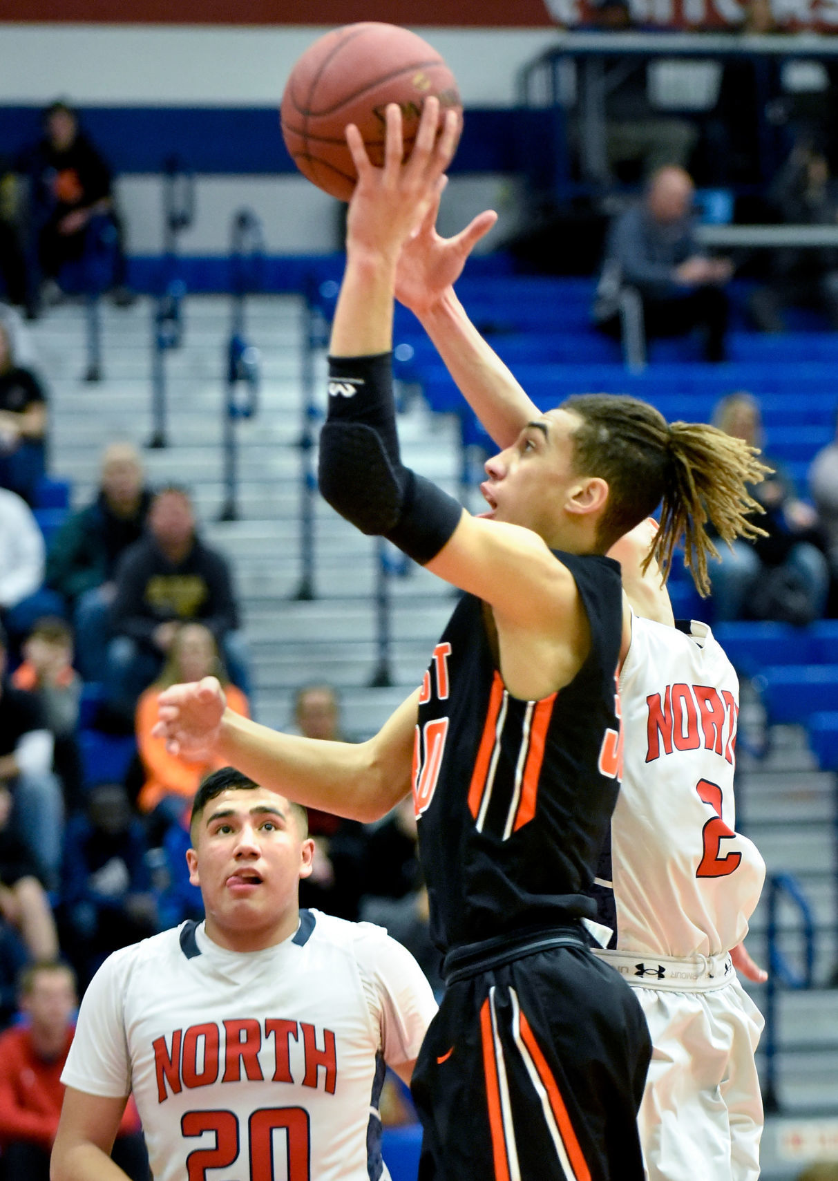 Basketball Sioux City East at Sioux City North